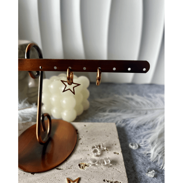 Auskarai "Spindinti žvaigždė" 3