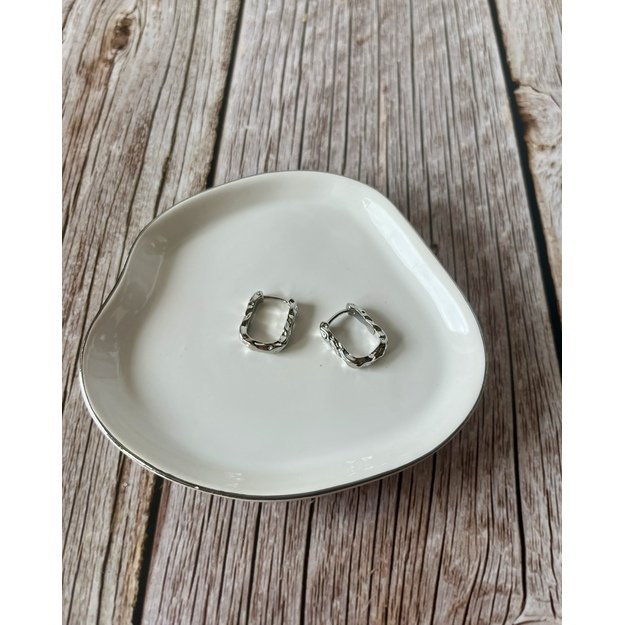 Auskarai "Sidabrinės bangos" 1