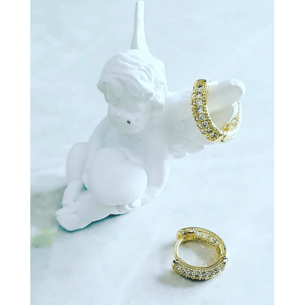 Auskarai "Spindinti klasika" 2