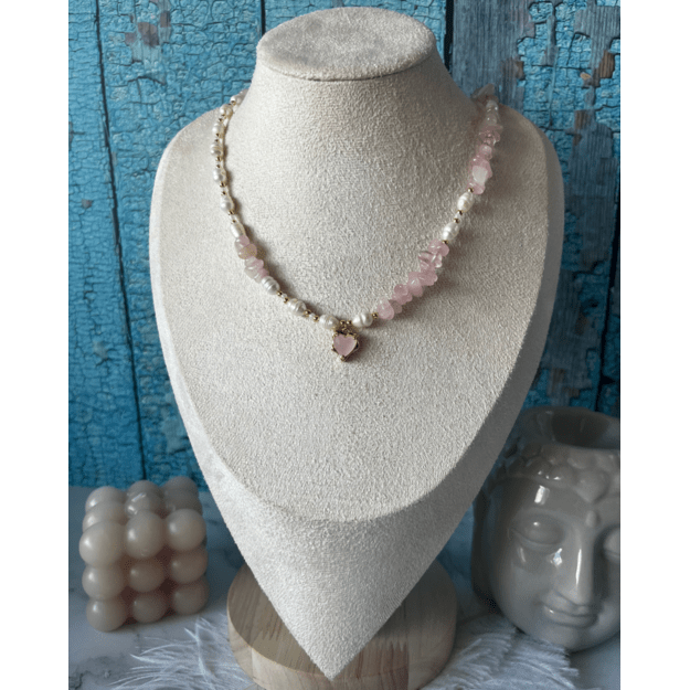 Vėrinys "Rožinė širdis" 1