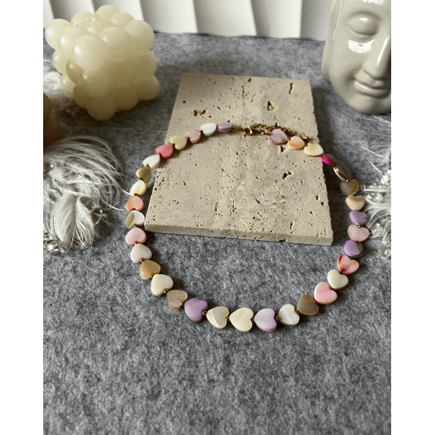 Vėrinys "Pastelinės meilės širdelės" 5