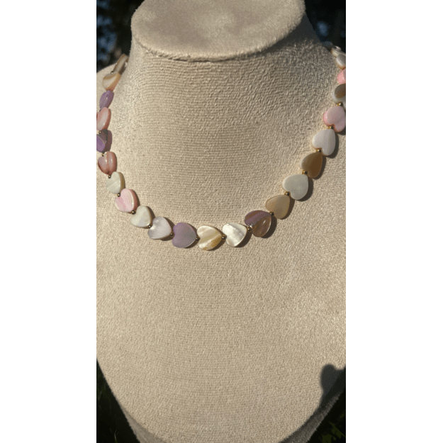 Vėrinys "Pastelinės meilės širdelės"