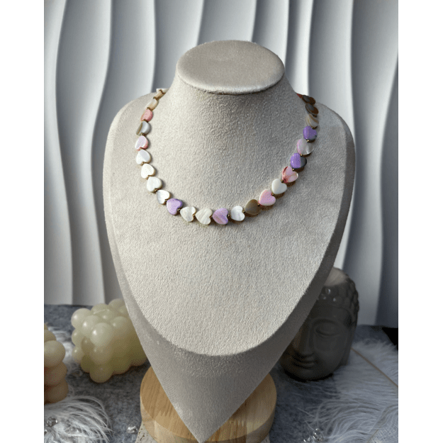 Vėrinys "Pastelinės meilės širdelės" 3