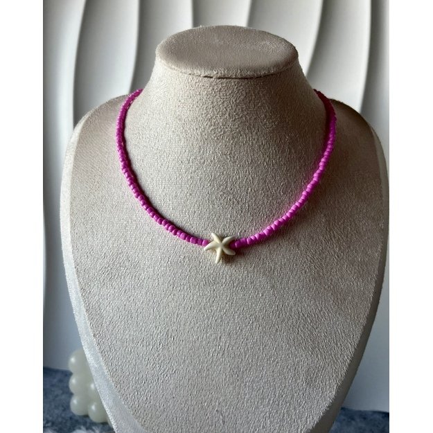 Vėrinys "Jūrinė rožinė žvaigždė" 1