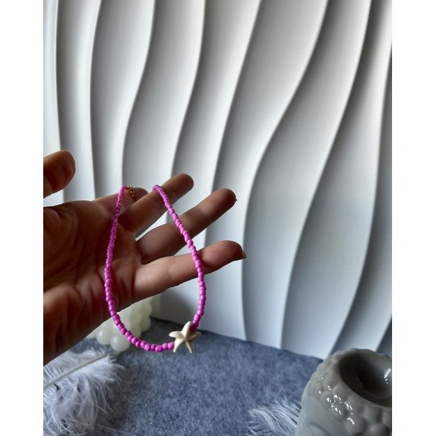 Vėrinys "Jūrinė rožinė žvaigždė" 2