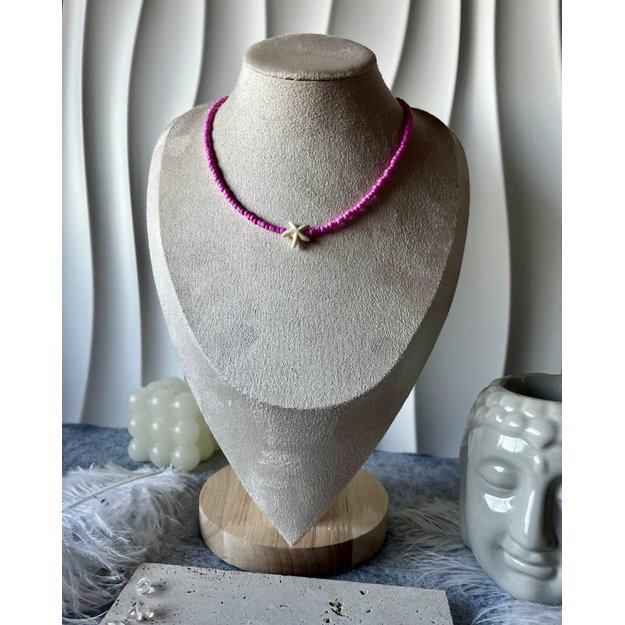 Vėrinys "Jūrinė rožinė žvaigždė"