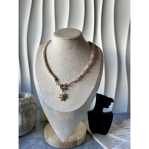 Vėrinys "Rožinis perlas" 3