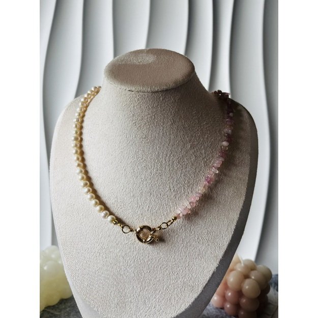 Vėrinys "Rožinis perlas" 4