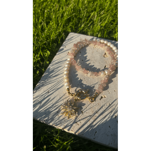 Vėrinys "Rožinis perlas" 2