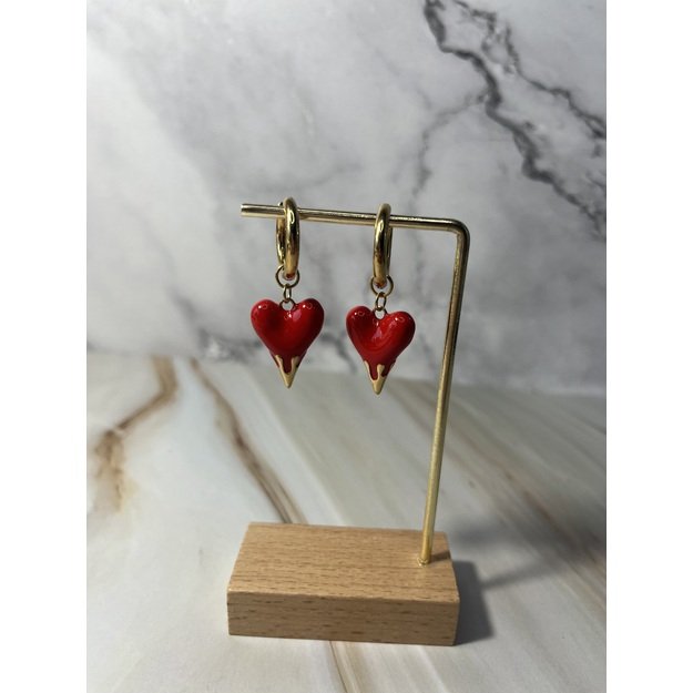 Auskarai "Širdelė"