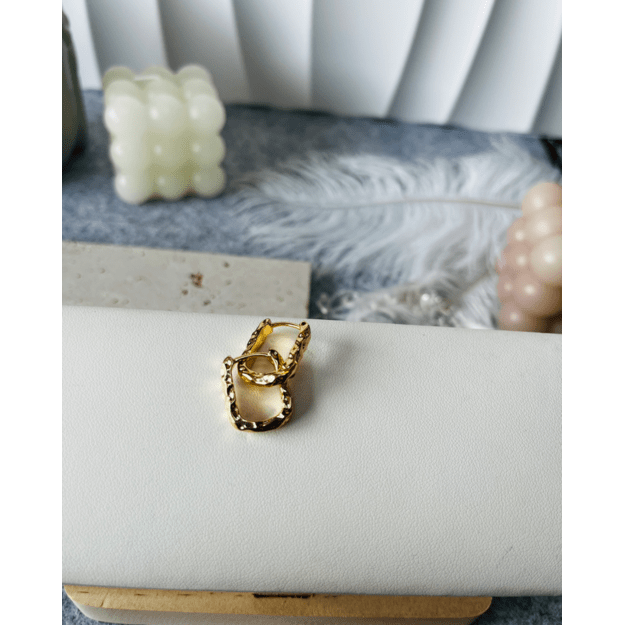 Auskarai "Auksinis spindesys" 2