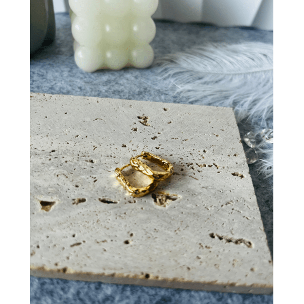 Auskarai "Auksinis spindesys" 1